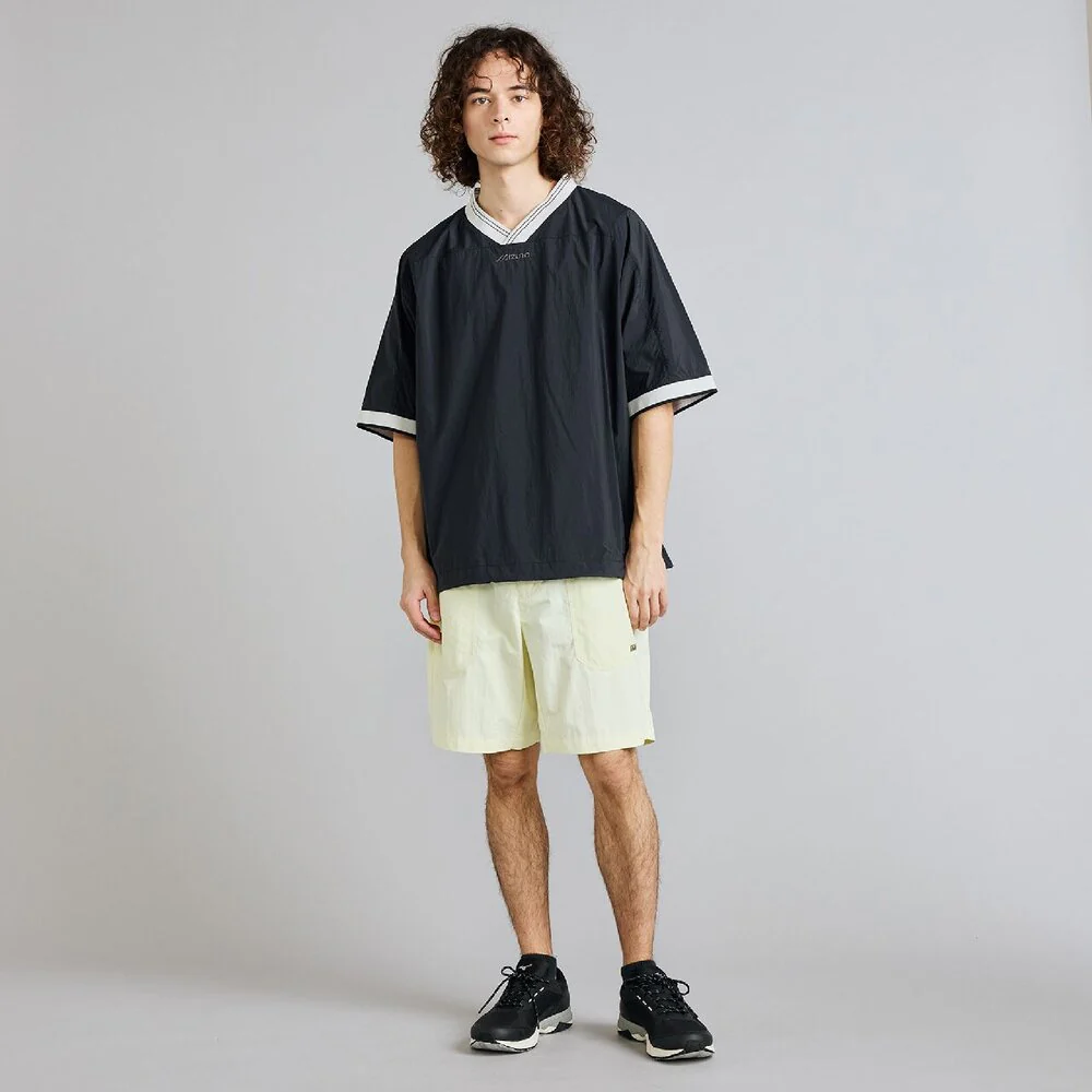 WATER-REPELLENT RIBBED T-SHIRT
