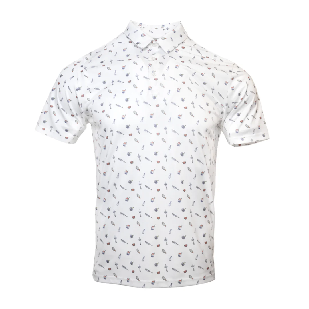 JAPANESE SUMMER PRINT POLO