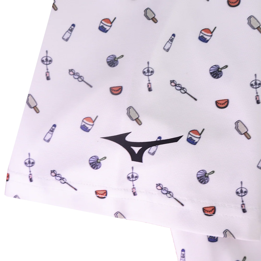 JAPANESE SUMMER PRINT POLO - Image 4