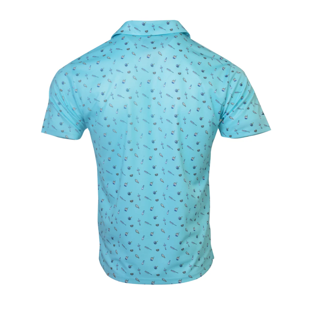 JAPANESE SUMMER PRINT POLO - Image 7