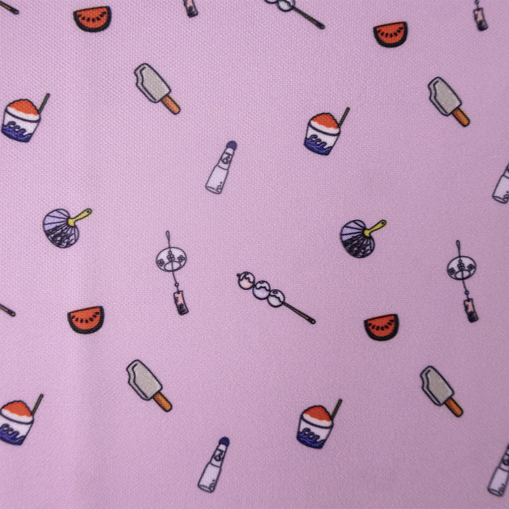 JAPANESE SUMMER PRINT POLO - Image 19