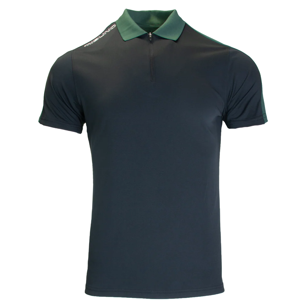 M DUAL COLOR ZIPPER POLO - Image 8