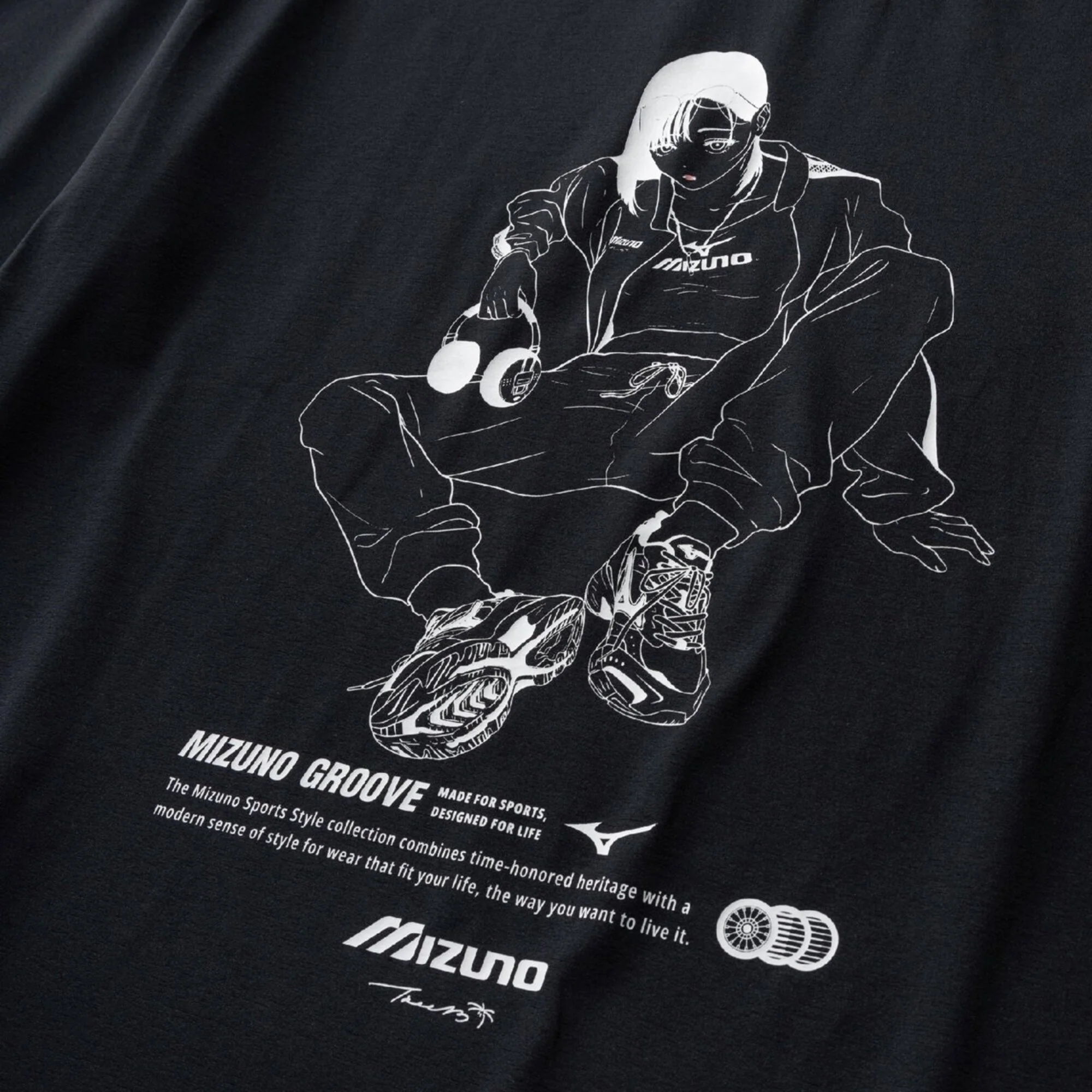SHORT SLEEVE MONOCHROME TEE - Image 4