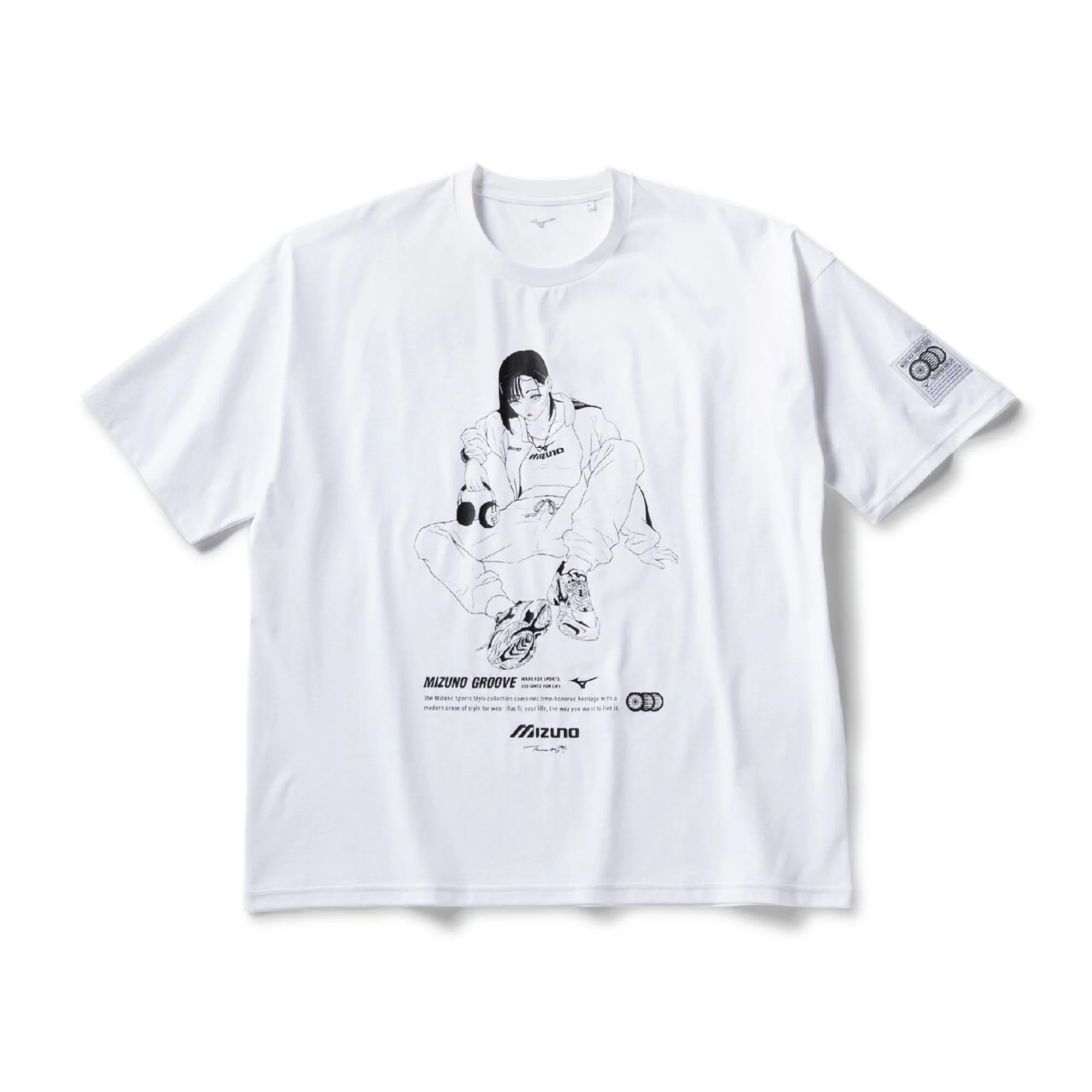 SHORT SLEEVE MONOCHROME TEE - Image 5