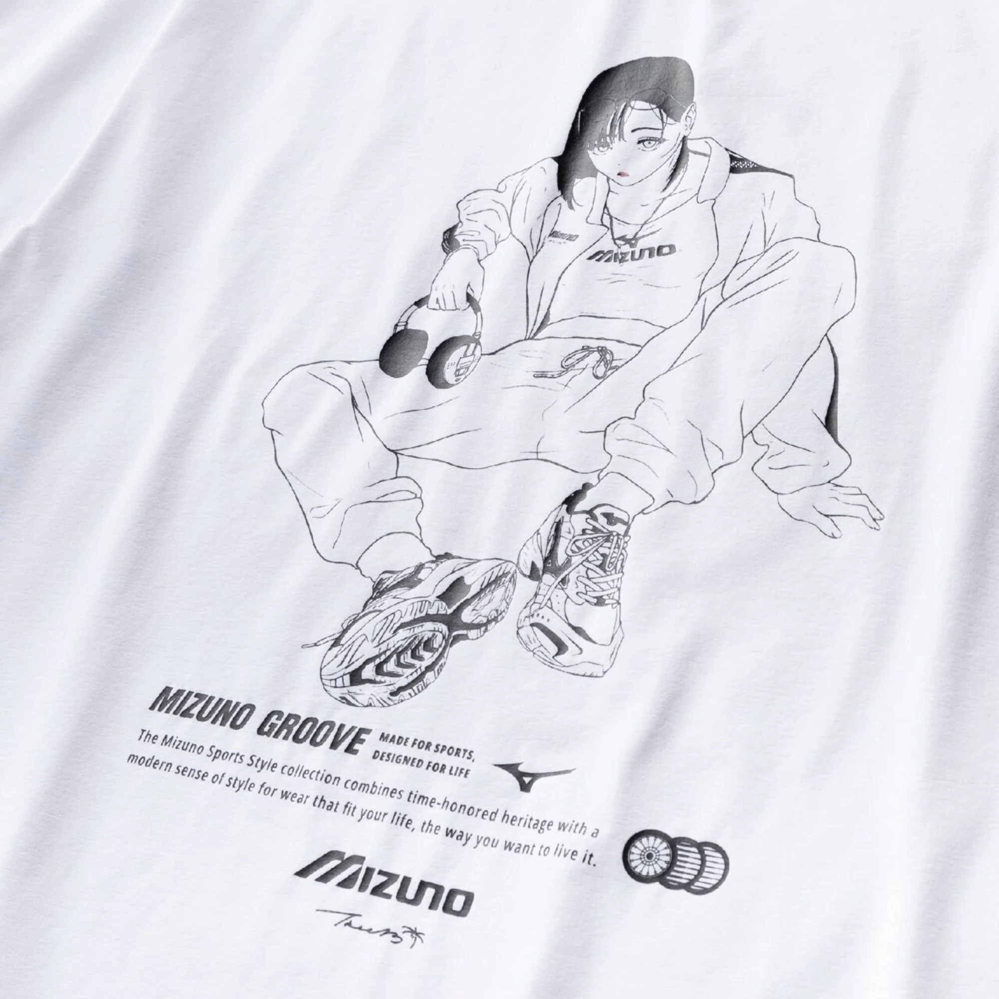 SHORT SLEEVE MONOCHROME TEE - Image 8