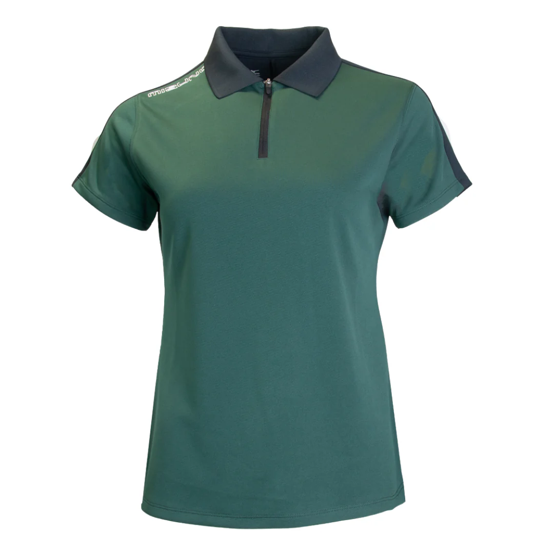 W DUAL COLOR ZIPPER POLO - Image 5